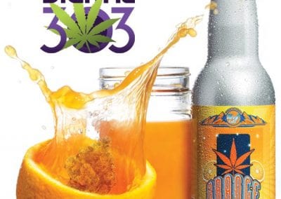 Digital 303 Custom Cannabis Graphic: Orange Crush Cannabis Soda- Keef Cola